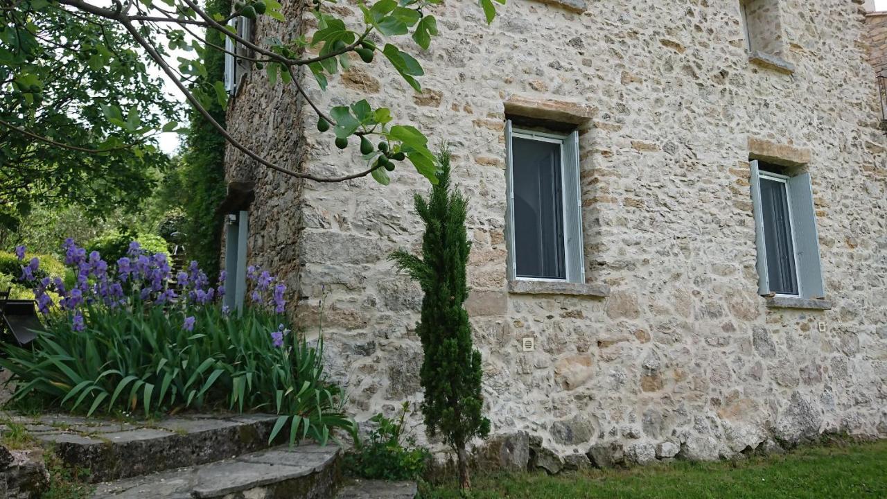 Gite En Cevennes Du Sud, Bergerie Restauree Au Rez De Jardin D'Une Bastide Avec Piscine, Vue Exceptionnelle, Authenticite Et Confort Saint-Laurent-le-Minier Экстерьер фото