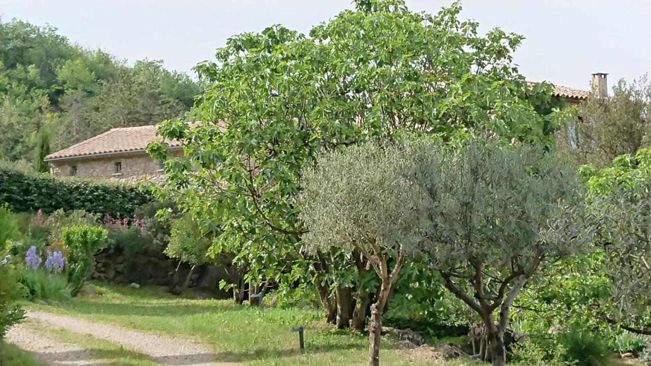 Gite En Cevennes Du Sud, Bergerie Restauree Au Rez De Jardin D'Une Bastide Avec Piscine, Vue Exceptionnelle, Authenticite Et Confort Saint-Laurent-le-Minier Экстерьер фото
