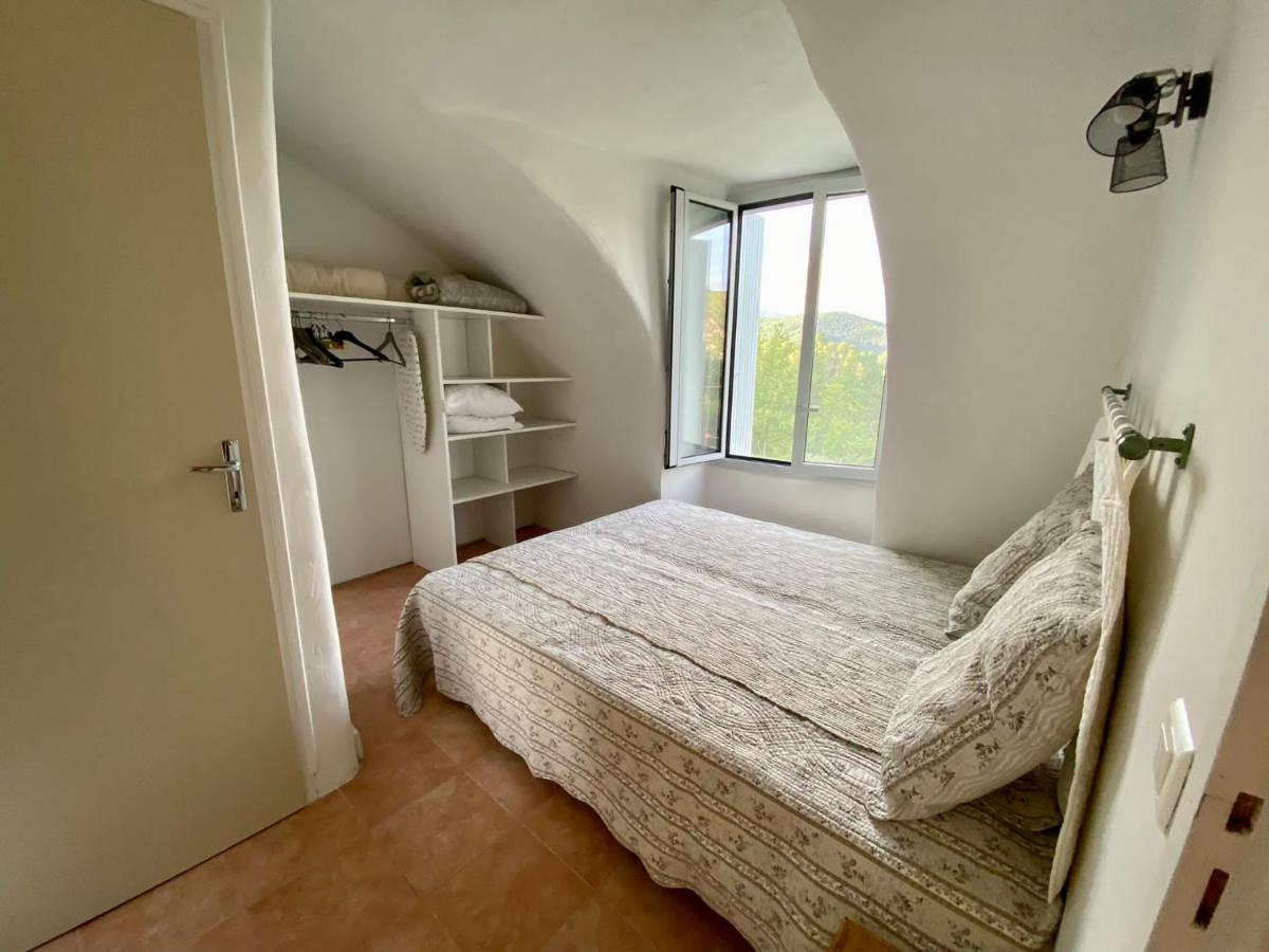Gite En Cevennes Du Sud, Bergerie Restauree Au Rez De Jardin D'Une Bastide Avec Piscine, Vue Exceptionnelle, Authenticite Et Confort Saint-Laurent-le-Minier Экстерьер фото