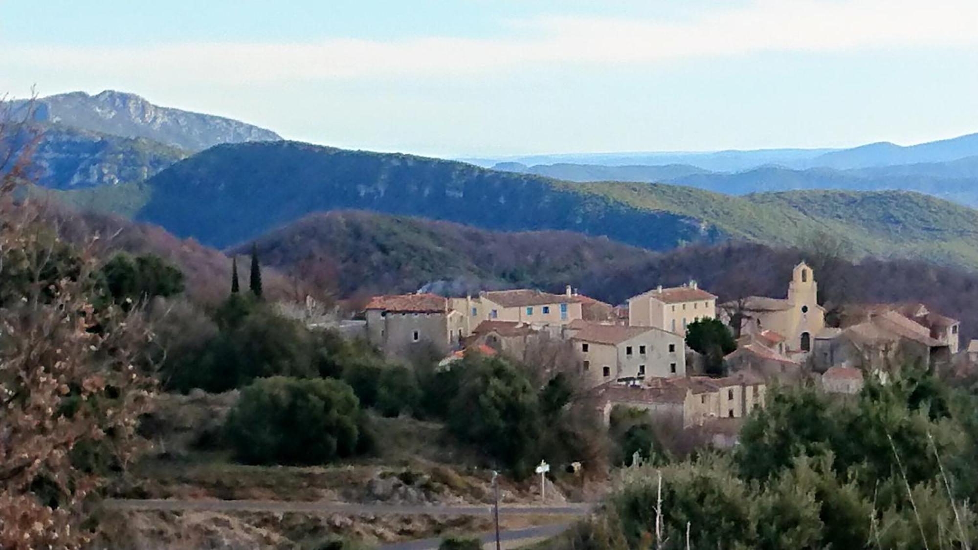 Gite En Cevennes Du Sud, Bergerie Restauree Au Rez De Jardin D'Une Bastide Avec Piscine, Vue Exceptionnelle, Authenticite Et Confort Saint-Laurent-le-Minier Экстерьер фото